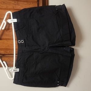 White House Black Market Size 12 Black Shorts